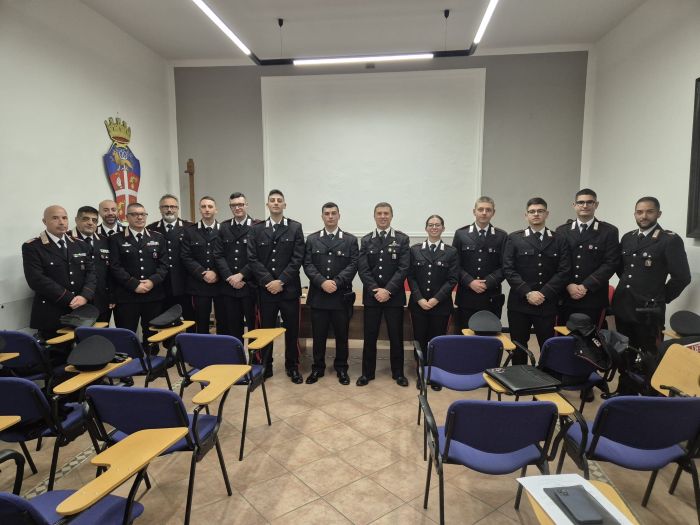 Carabinieri neo giunti Vercelli