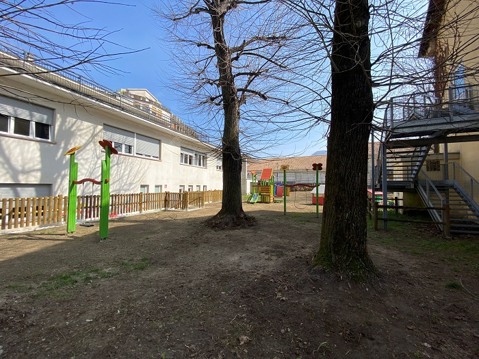 Manutenzione degli alberi a Santhià