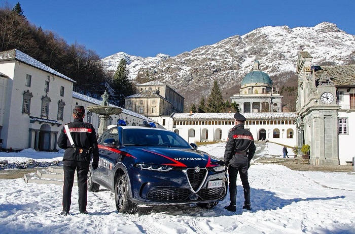 carabinieri biella neve oropa