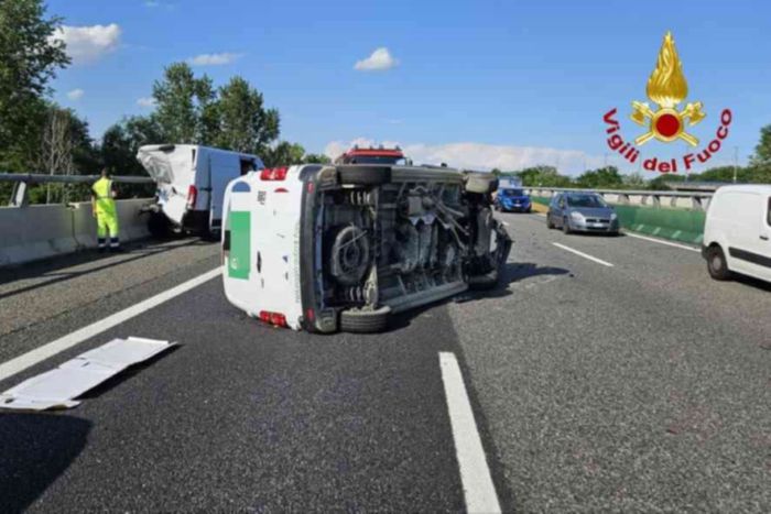 incidente autostrada rondissone
