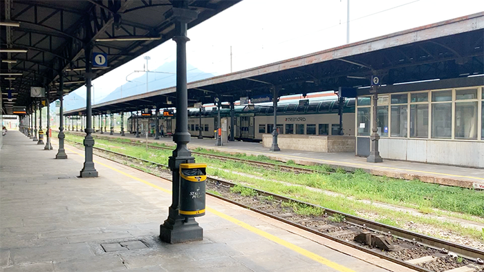 treno stazione nuovolo